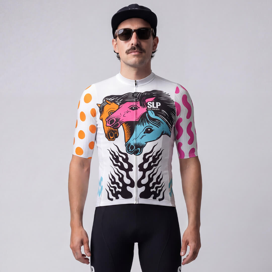 Maillot Piuma B.SIMO Cavalli di fuoco - Homme