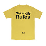 Maglia Traccia Gravel Giallo - Uomo