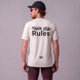 Maglia Traccia Gravel Bianco - Uomo