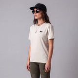 Maglia Traccia Gravel Bianco - Donna