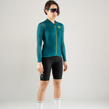 Maglia Transition MONOCROMO PETROLIO - Donna