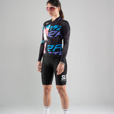 Maglia Transition 2BROS FASTER NERO - Donna