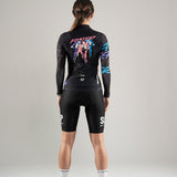 Maglia Transition 2BROS FASTER NERO - Donna