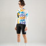 Maglia Transition 2BROS FASTER BIANCO - Donna