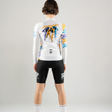 Maglia Transition 2BROS FASTER BIANCO - Donna