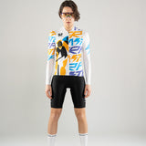 Maglia Transition 2BROS FASTER BIANCO - Donna